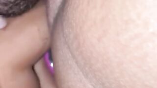 Wife Fucks herself with Dildo then Gets Pussy Licked