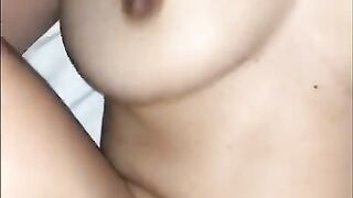 Chinese College Teen with Massive Boobies