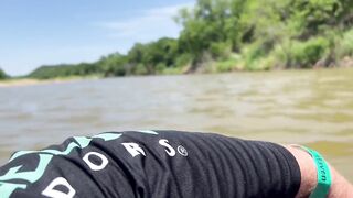 Sucking my friends dick on a public river pt. 1