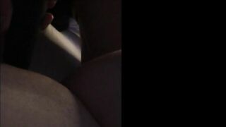 POV my girlfriend masturbates me with a vibrator