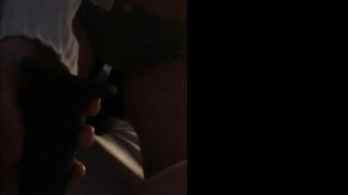 POV my girlfriend masturbates me with a vibrator