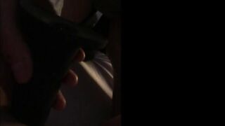 POV my girlfriend masturbates me with a vibrator