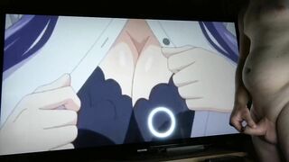 Anime Cheating BF Having Sex (Doggystyle And Premature Creampie) With His Perv GF's Friend PART 1