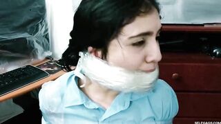 Latina Schoolgirls Massively Gagged