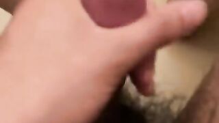 Masturbation of a small dick