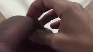 18 Year Old Touches His Cock After School