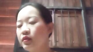 Chinese girl alone at home 40