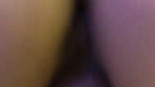 POV close up red head riding me without condom at Xmas party