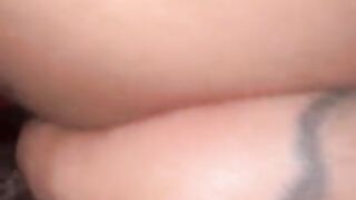 Super tight pretty pink & creamy pussy grips  rock solid dick POV