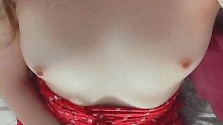 SCHOOL GIRL IN CUTE RED DRESS SHOWS EVERYTHING AND MASTURBATES ON SNAPCHAT | Mobile version