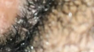 Close Up Ebony Pussy Eating