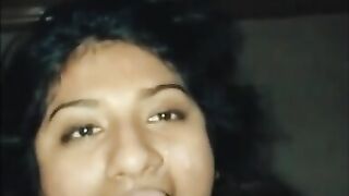 cute Indian girl suck big dick ever