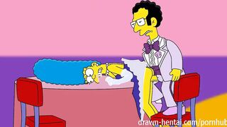 Simpsons Porn - Marge and Artie afterparty