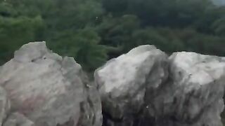 Pissing Off Cliff