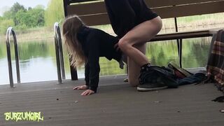 Risky public sex in the park - BURZUMGIRL