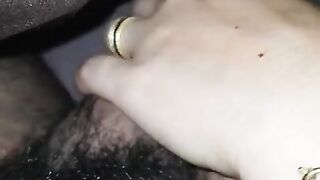 Step mom amazing handjob under blanket while watching porn on her phone