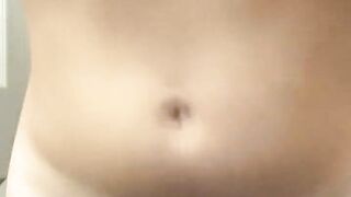 Bouncing Around Moaning after shower