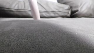 Horny pregnant MILF with a big ass started to ride on her vibrating dildo to get a loud orgasm! - Milky Mari