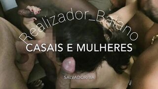 Whats App (71)9635-8941 - Realizador Baiano em gangbang de despedida de solteira 5 homens pra noiva [PT1] Menage masculino machos pra putinha casada em salvador marido corno nem sonha 1 dia antes do casamento fazendo dupla penetração e dando