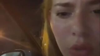 Rubia Chilena Mueve El Culo Por Instagram Live