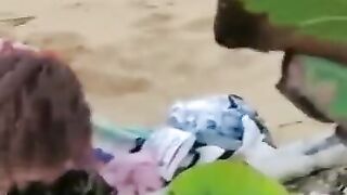 Lesbians Fuck Beach