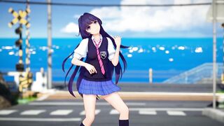 崩坏3 芽衣·染上你的颜色【次世代卡通渲染】【自制模型/Unity】MMD 转自scyrax