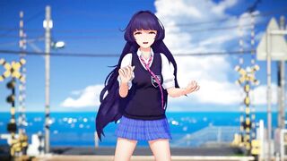 崩坏3 芽衣·染上你的颜色【次世代卡通渲染】【自制模型/Unity】MMD 转自scyrax