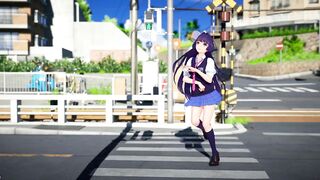 崩坏3 芽衣·染上你的颜色【次世代卡通渲染】【自制模型/Unity】MMD 转自scyrax