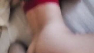 Whiskeypeaches- Shaking orgasm left her speechless