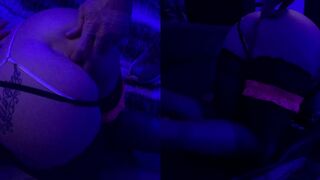 Booty Bump pre-party fun with my friend, and I came so hard!