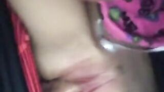 Snapchat vid while I’m fucking her on the front porch