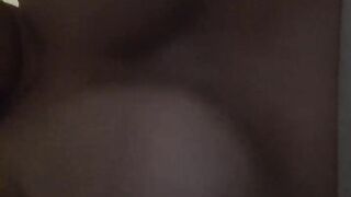 Shaking my tits with nipple clamps