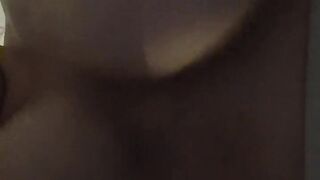 Shaking my tits with nipple clamps