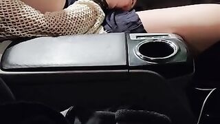 Masturbating In Public I'm Caught and He Takes Photos of my Pussy and Tits