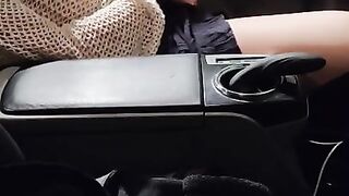 Masturbating In Public I'm Caught and He Takes Photos of my Pussy and Tits