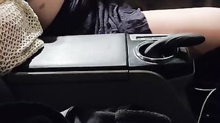 Masturbating In Public I'm Caught and He Takes Photos of my Pussy and Tits