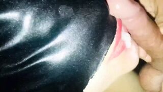 Portuguese Hot cum in my wifes mouth