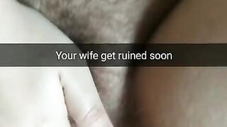 My wife get fucked by lover with huge cock no condom and unprotected!