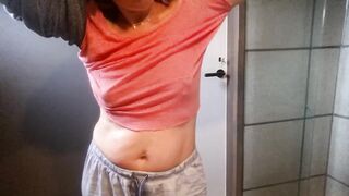 nippleringlover pierced tits with XXL nipple piercings with 16mm nipple tunnels