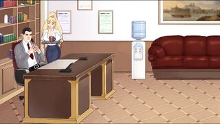 Sex in the office. Promotion through sex | TheLewdKnight (part 13)