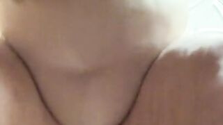 Homemade porn from a pregnant hot mom with big boobs lactation big dildo anal masturbation.