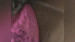 Pink panties CREAMY PUSSY