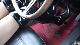 No Panties Pedal Pumping A Chevy Camaro SS 350