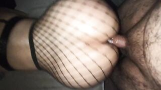داگی استایل با جوراب سکسی