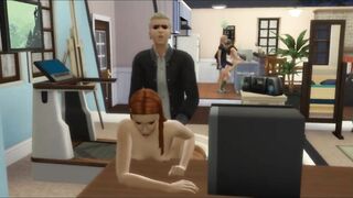 Married couples have exchanged wives. Sex party | Porno Game, sims 4 wicked woohoo