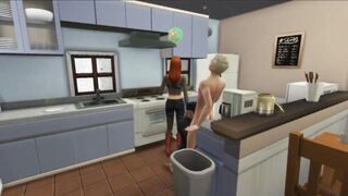 Married couples have exchanged wives. Sex party | Porno Game, sims 4 wicked woohoo