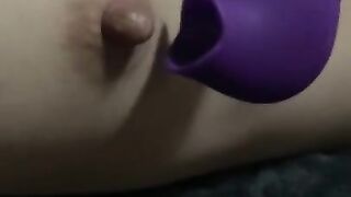 Nightly Routine Nipple Masturbation