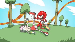 Amy X Knuckles! A Sonic The Hedgehog Cartoon