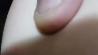 Wifes hot butplug creampie