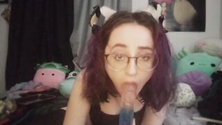 Cat Girl Compilation with Dildo BJ